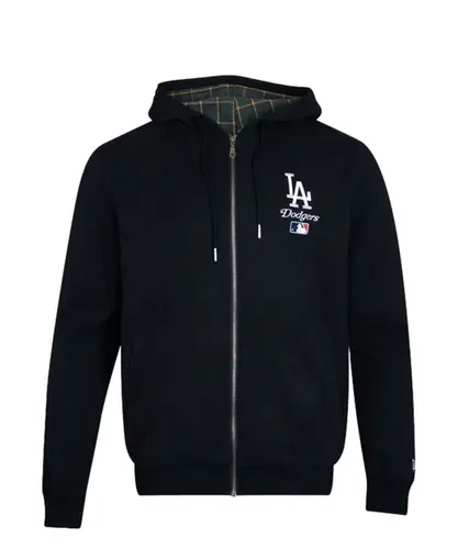 Moletom Canguru Aberto Los Angeles Dodgers Genuine Manufacturing - Preto