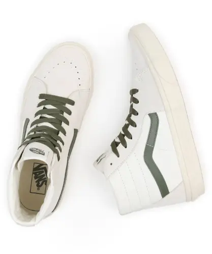 Tênis Vans Sk8-Hi Vintage Pop White Green