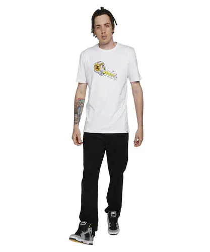 Camiseta DC Shoes Size Matters Branco