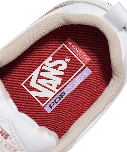 Tênis Vans Skate Kyle Walker Leather Marshmallow White