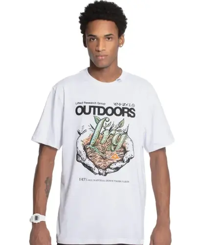 Camiseta LRG Handle With Care Tee - Branco