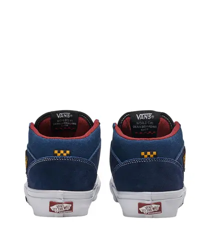 Tênis Vans Skate Half Cab Navy Burgundy