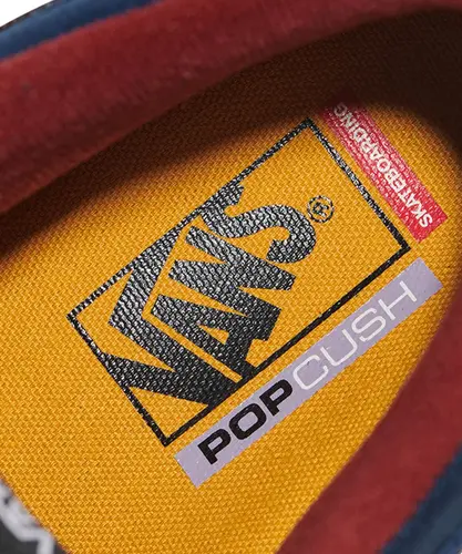 Tênis Vans Skate Half Cab Navy Burgundy