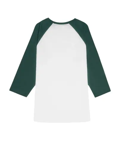 Camiseta Vans Classic Raglan White Bistro Green