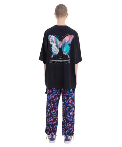 CAMISETA NEW OVER BUTTERFLY BAW X SMILEY
