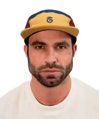Boné Kayland 5 Panel Dragão Amarelo