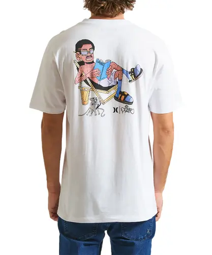 Camiseta Hurley Poisé Euro22 - Branco