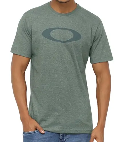 Camiseta Oakley O-Ellipse Tee - Verde Escuro