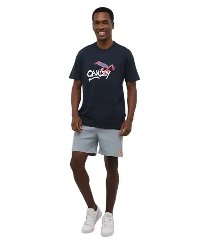 Camiseta Oakley Masc Frog Graphic Tee - Marinho
