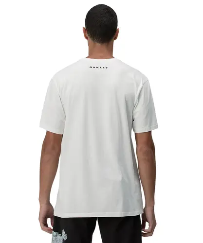 Camiseta Oakley Back to Skull Branco
