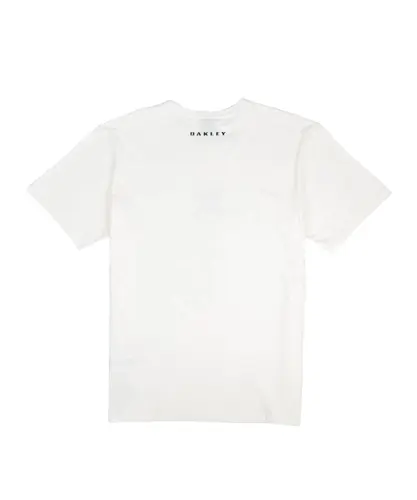 Camiseta Oakley Back to Skull Branco