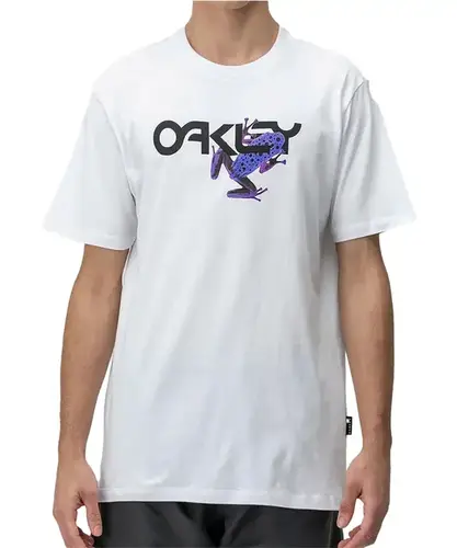 Camiseta Oakley Frog Big Graphic Tee Branco