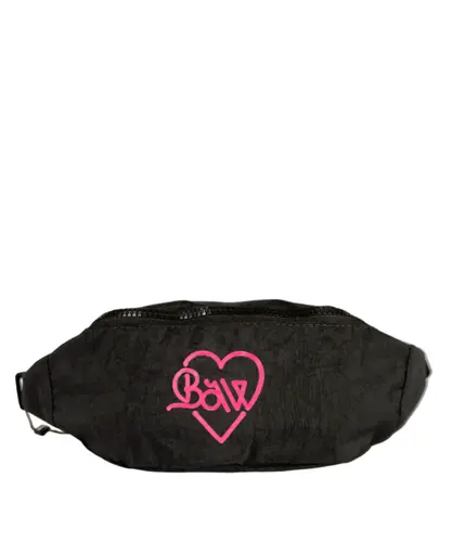 Pochete Baw Basic Heart - Preto / Rosa