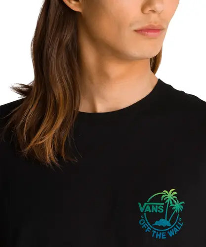 Camiseta Vans Classic Mini Dual Palm II SS - Preto