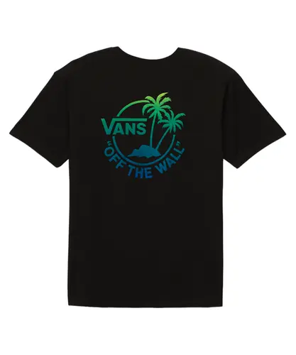 Camiseta Vans Classic Mini Dual Palm II SS - Preto