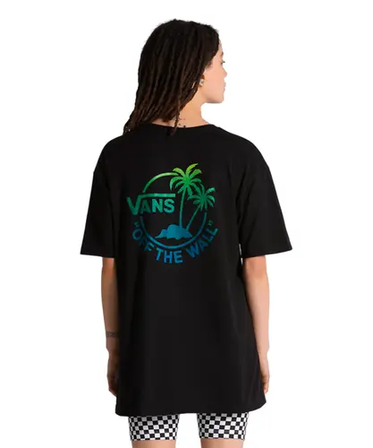 Camiseta Vans Classic Mini Dual Palm II SS - Preto