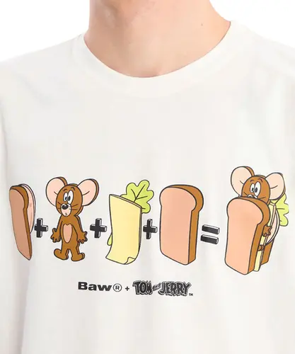 CAMISETA REGULAR LANCHOS BAW X T&J
