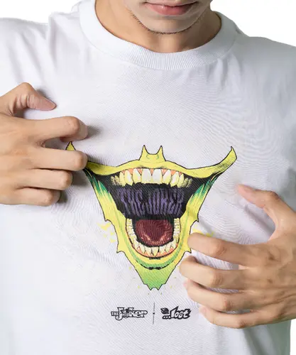 TSHIRT JOKER HAHAHA UV