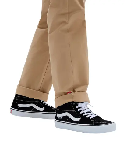 Tênis Vans Skate Grosso Mid Black White