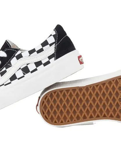 Tênis Vans Sk8-Low Black Checkerboard
