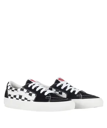 Tênis Vans Sk8-Low Black Checkerboard