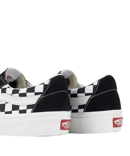 Tênis Vans Sk8-Low Black Checkerboard