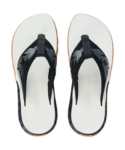 Chinelo Kenner Rakka Ultra Force Bege Branco Preto