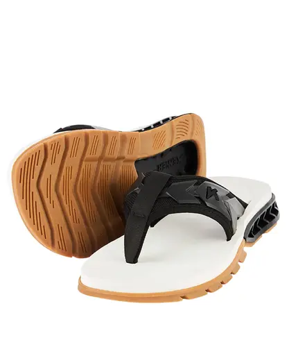 Chinelo Kenner Rakka Ultra Force Bege Branco Preto