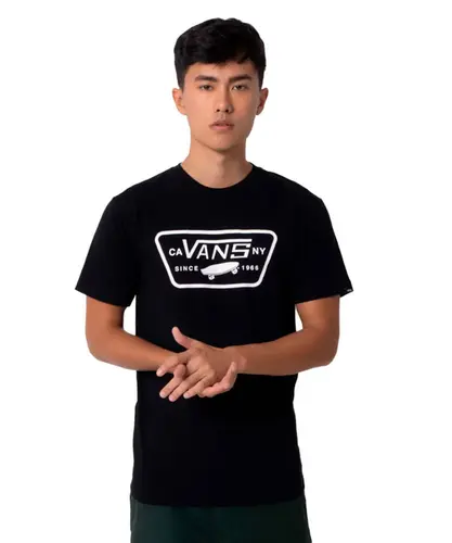 Camiseta Vans Full Patch - Preto