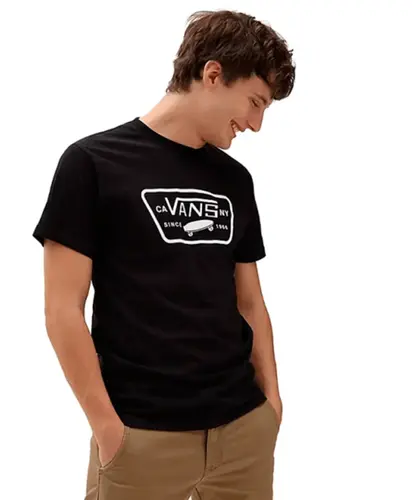Camiseta Vans Full Patch - Preto
