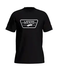 Camiseta Vans Full Patch - Preto