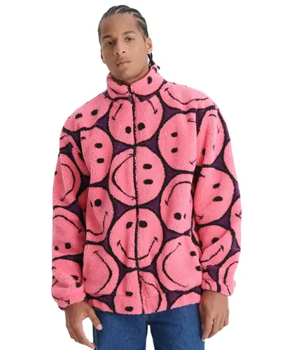 PULLOVER JACKET FULL PRINT SMILEY - PULLOVER JACKET FULL PRINT