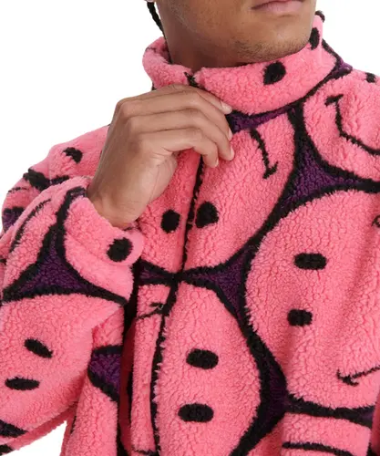 PULLOVER JACKET FULL PRINT SMILEY