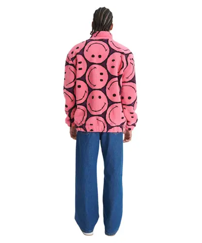 PULLOVER JACKET FULL PRINT SMILEY