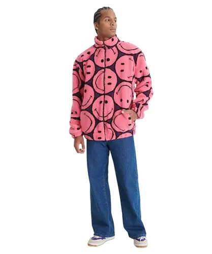 PULLOVER JACKET FULL PRINT SMILEY