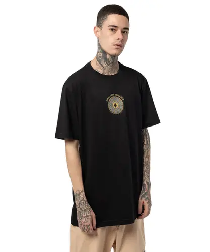 Camiseta Oversized MCD Santa Vitral - Preto