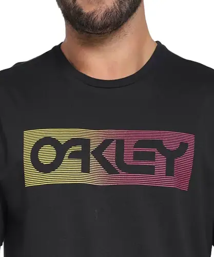 Camiseta Oakley B1B Lines Graphic - Preto