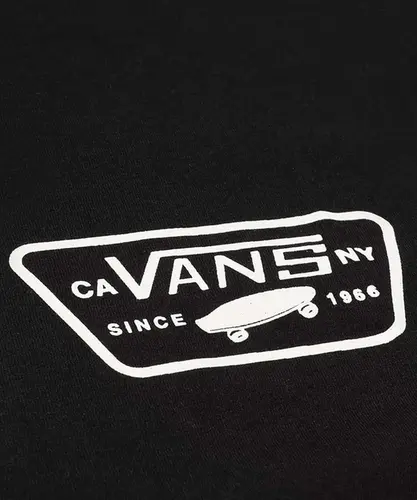 Camiseta Vans Full Patch Back SS Black White