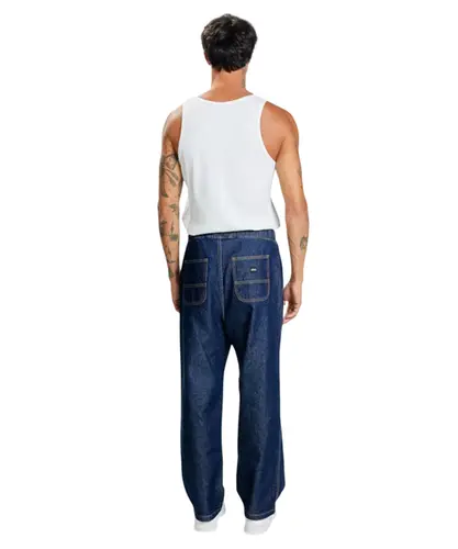 Calça Wide Fit Baw Azul Jeans