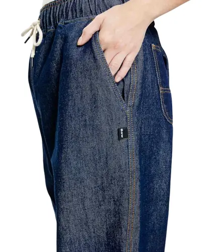 Calça Wide Fit Baw Azul Jeans