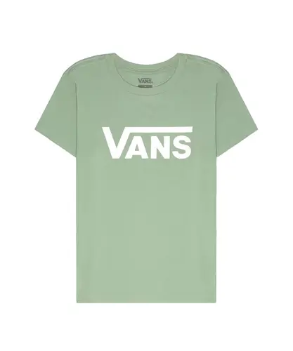 Camiseta Vans Flying V Crew Tee - Iceberg Green