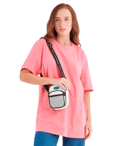 Shoulder Bag BAW Clothing Smached Patch Bold - Bege