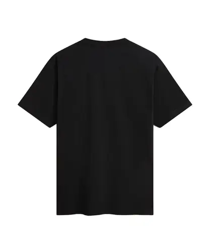 Camiseta Vans Classic Easy Box Copper Tan - Preto
