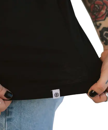 Camiseta Element Flowers - Preto