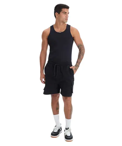 Bermuda Cargo Baw Outline Preto