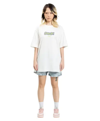 Camiseta Regular Baw x Scooby Doo Vilan Off White