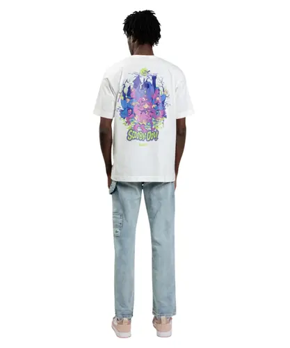 Camiseta Regular Baw x Scooby Doo Vilan Off White