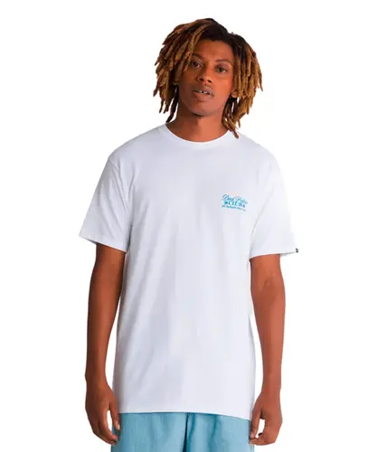 Camiseta Vans Dual Palms Club - Branco