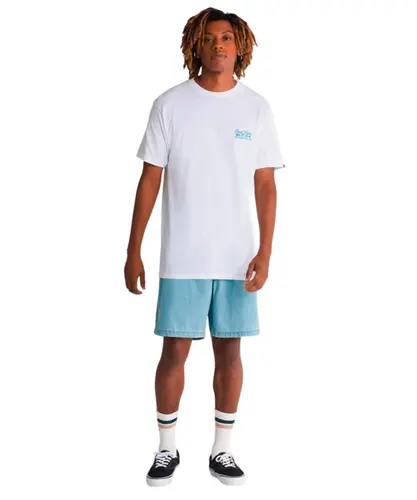 Camiseta Vans Dual Palms Club - Branco