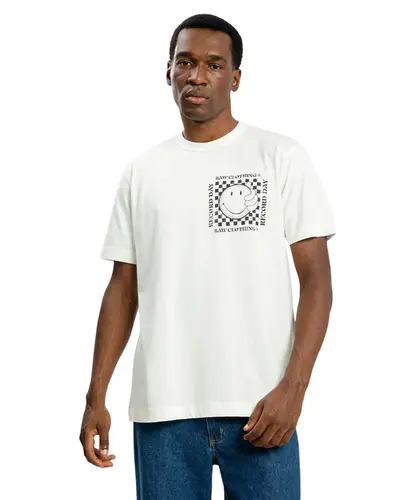 Camiseta Baw x Smiley Record Off White